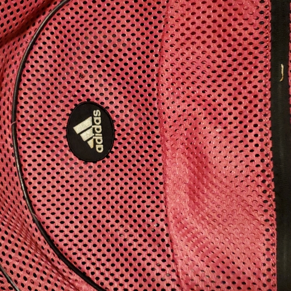 Large Pink mesh Adidas backpack - Picture 2 of 5